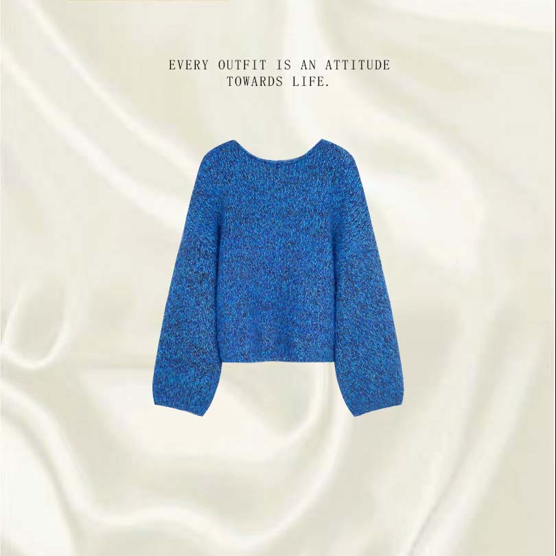 【29】2025秋冬长袖毛衣百搭显瘦知性针织衫女A448