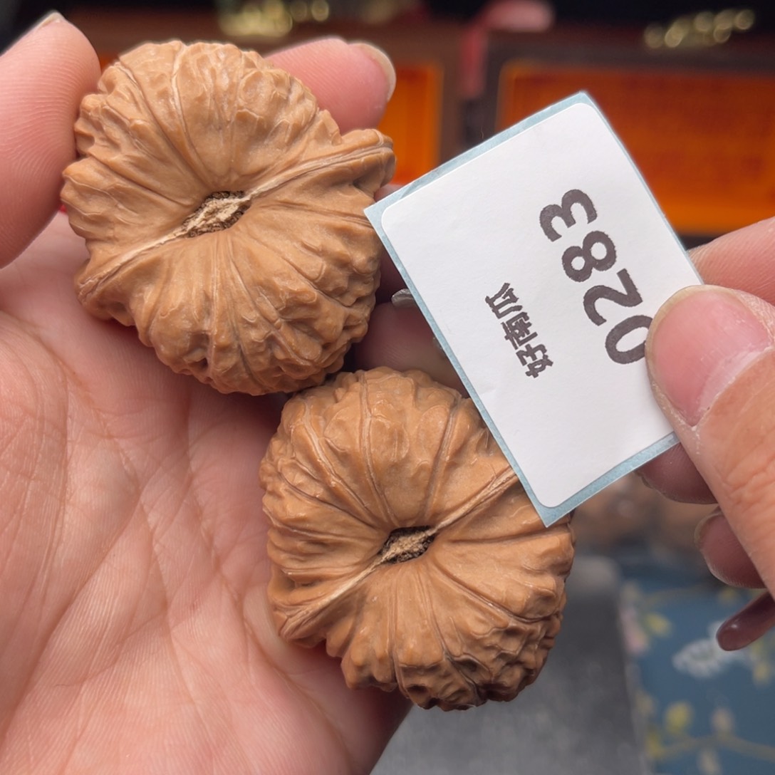 文玩核桃把件南瓜墩43