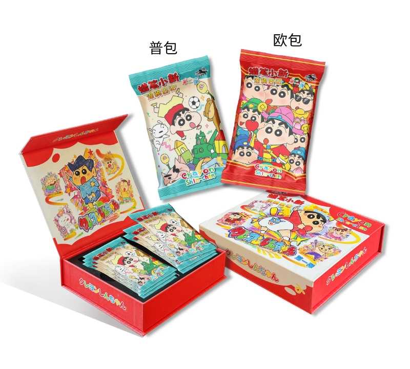 欧【宠粉】黑马文创蜡笔小新第一弹 国产二创收藏卡牌盲盒（代拆）