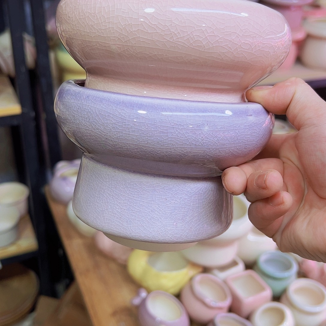 陶瓷花盆当场凑满12包邮