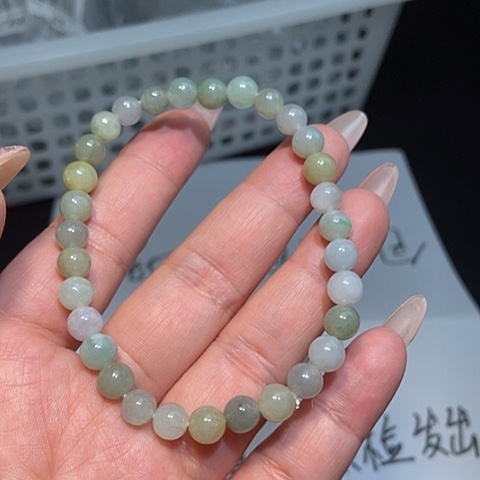 未镶嵌手串翡翠翡翠