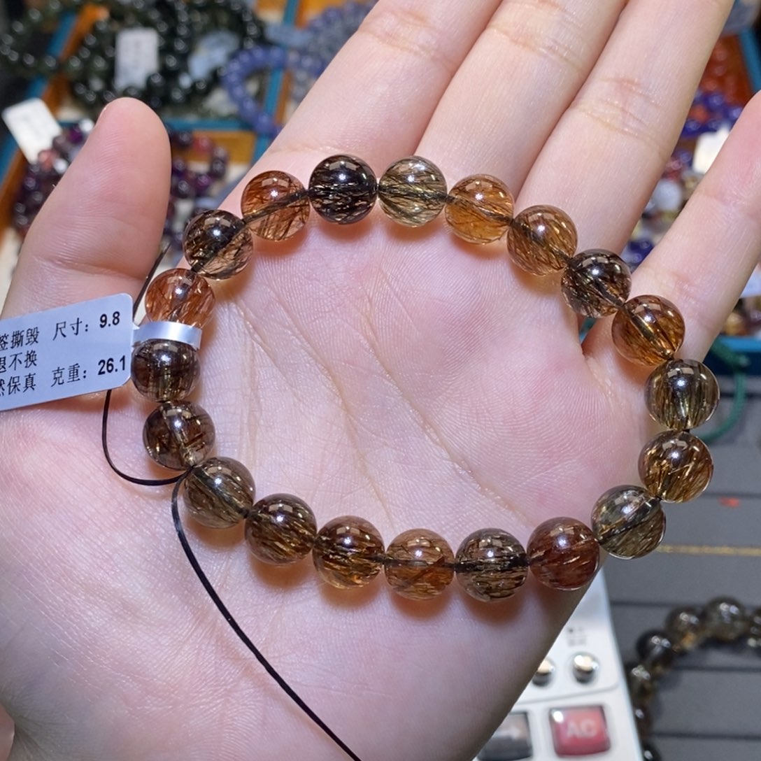 水晶手串未镶嵌手串