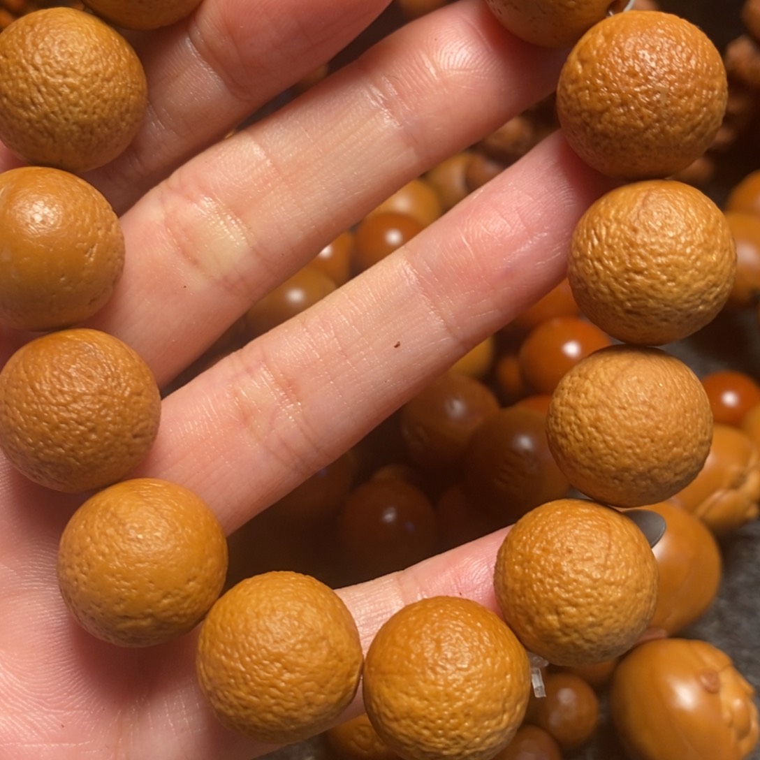 橄榄核手串/手链橘子皮