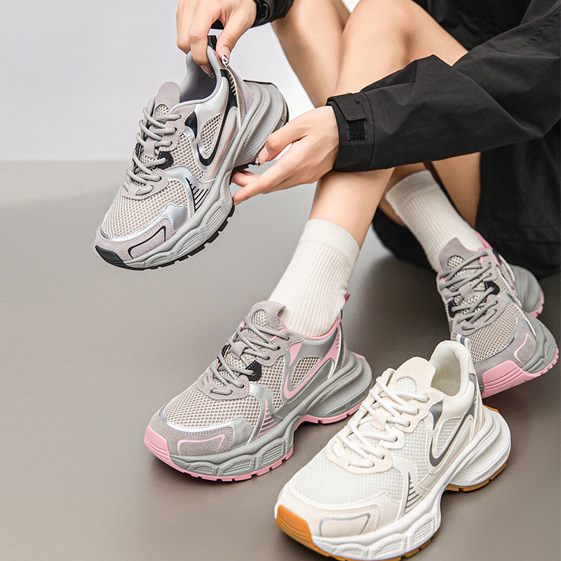 厚底增高老爹鞋运动鞋复古透气休闲百搭女鞋
