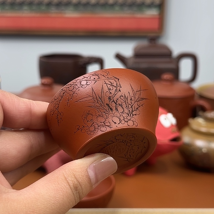 李建军老师朱泥主人杯