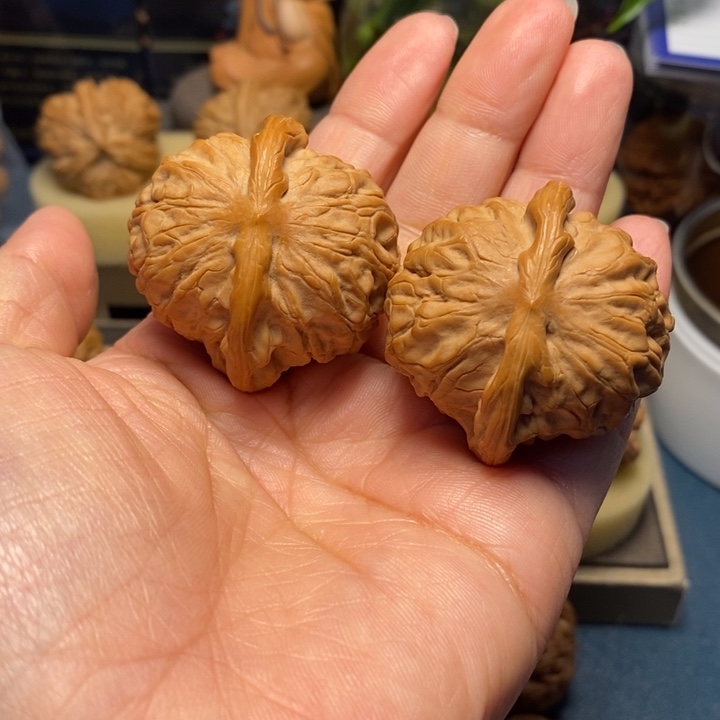 【闪购商品】把件文玩核桃石门元宝