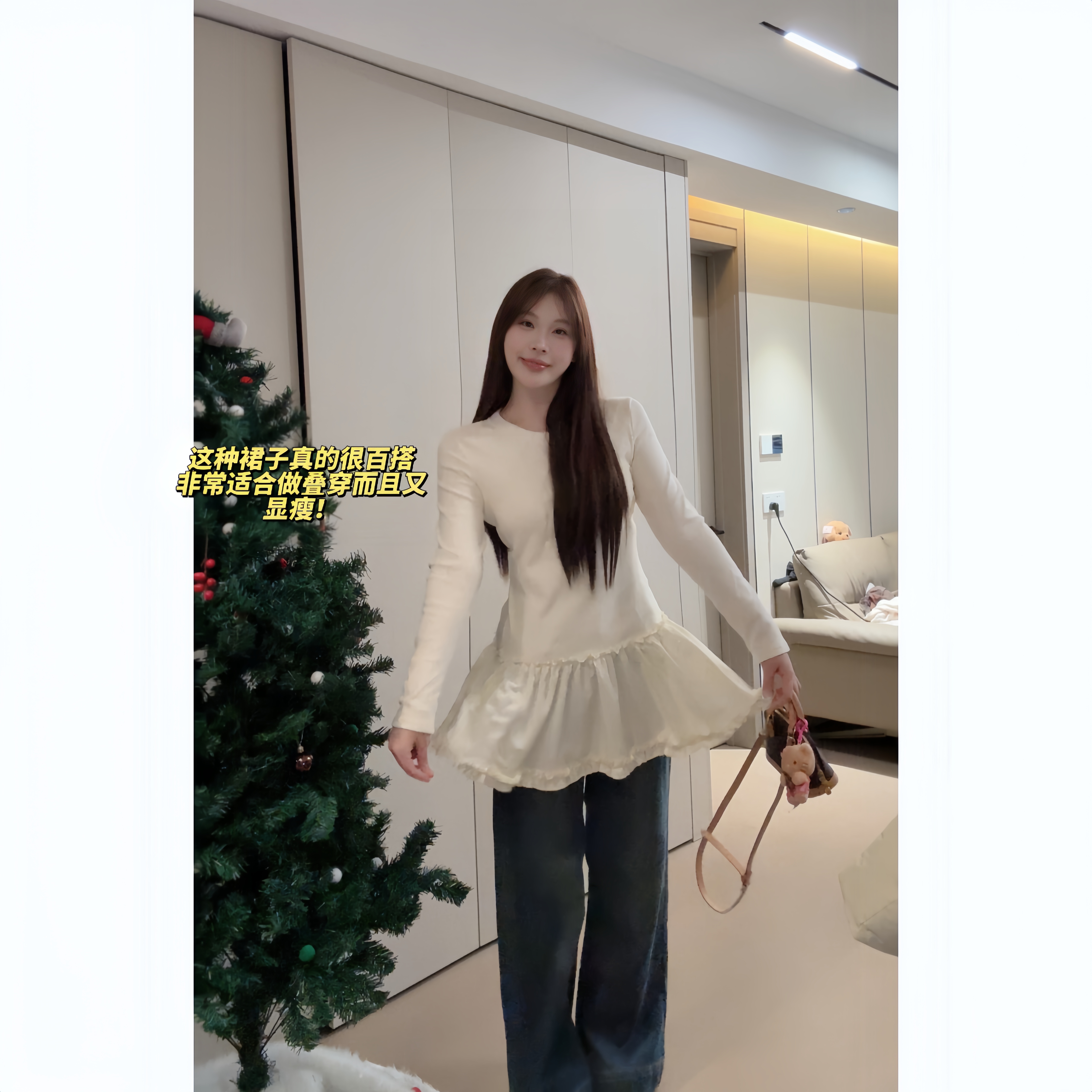 【收官大促 抢完即止】新款时尚百搭显瘦连衣裙K424Q21610