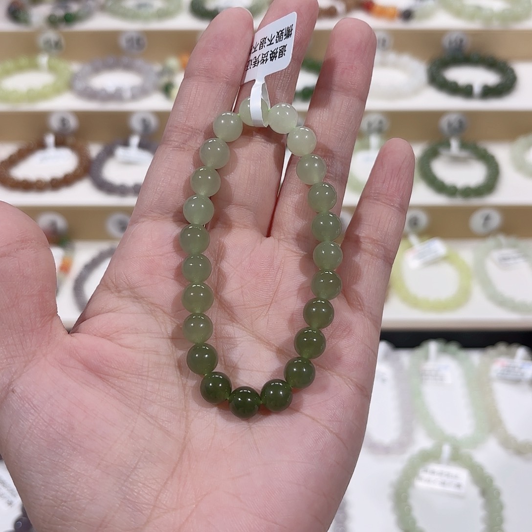 和田玉手链未镶嵌a