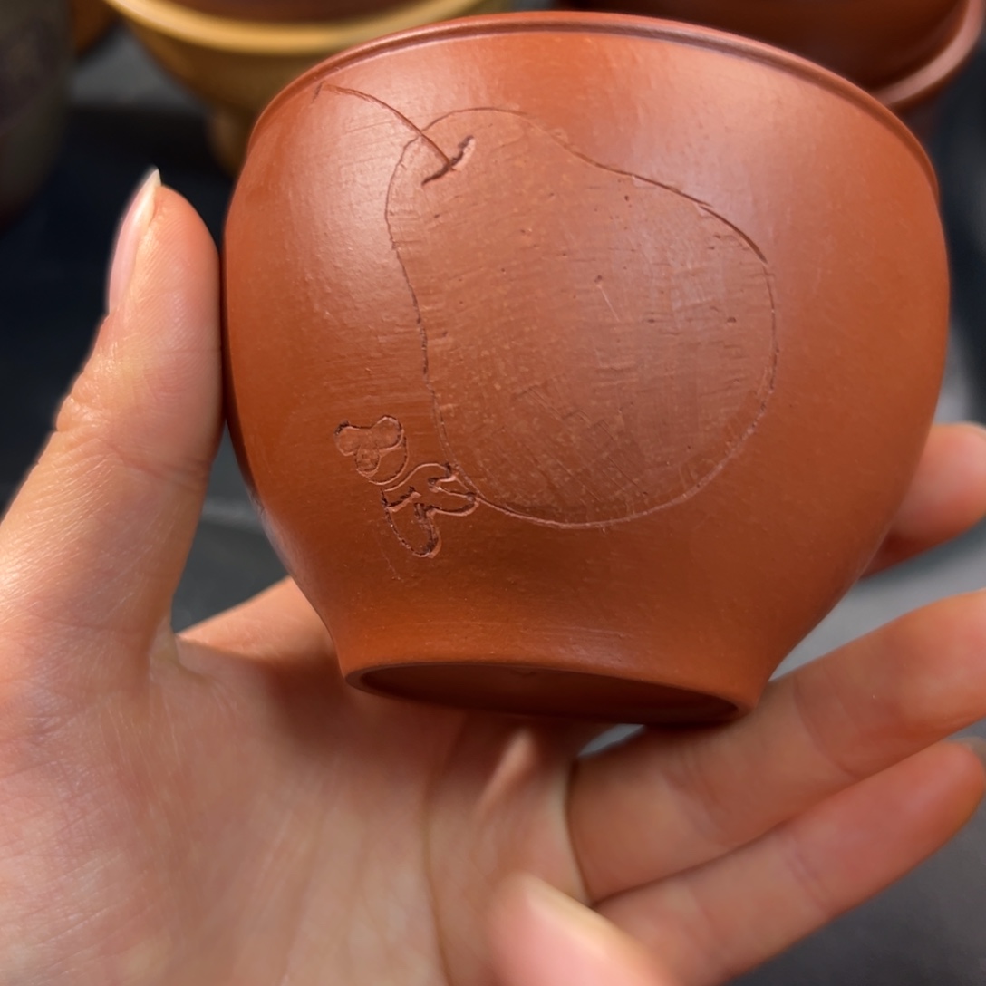 茶杯紫砂微瑕不退不换