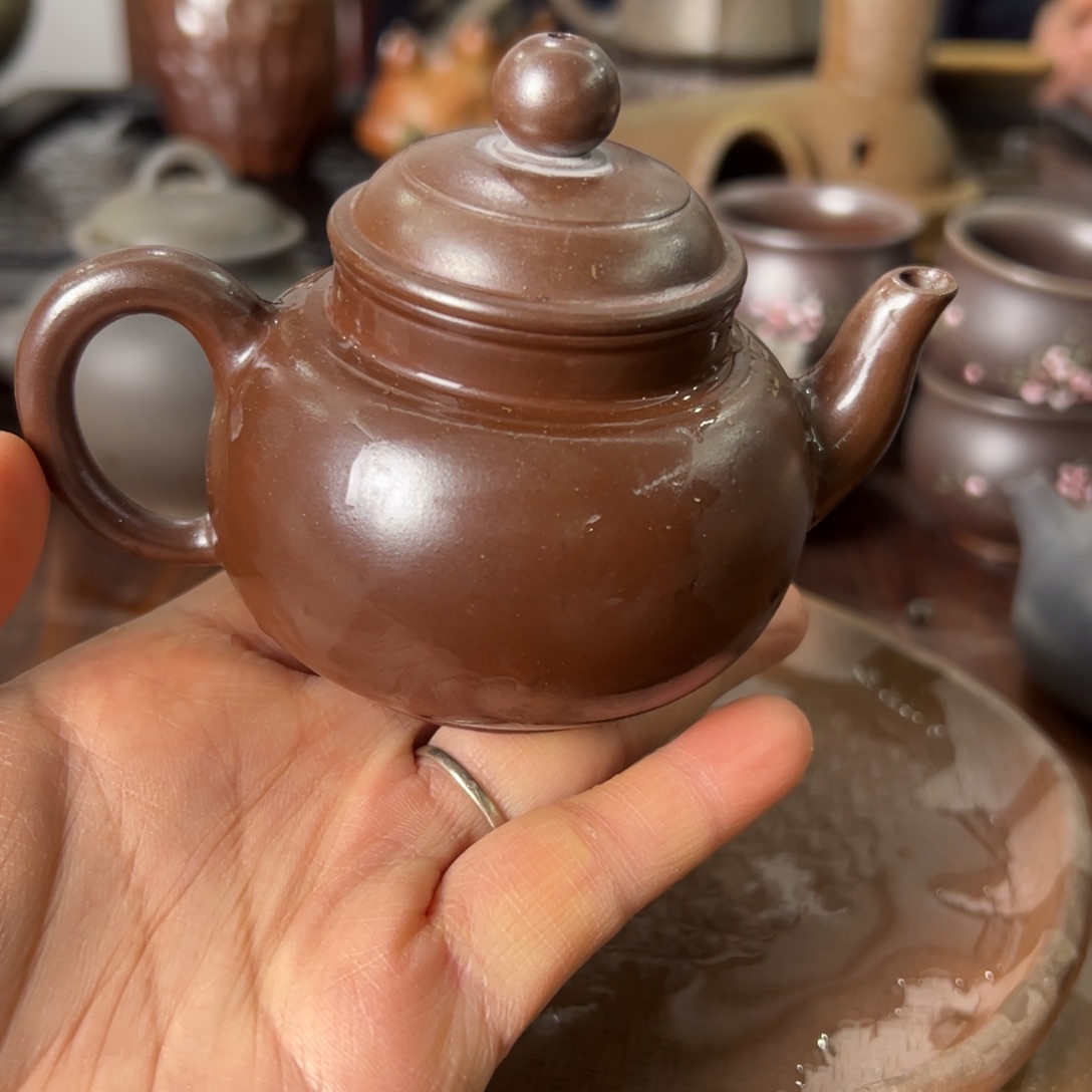 贵台龙窑柴烧茶壶89