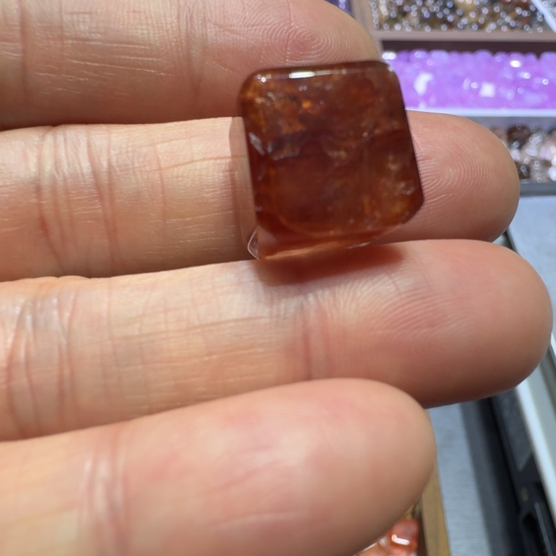 水晶未镶嵌珠宝半成品