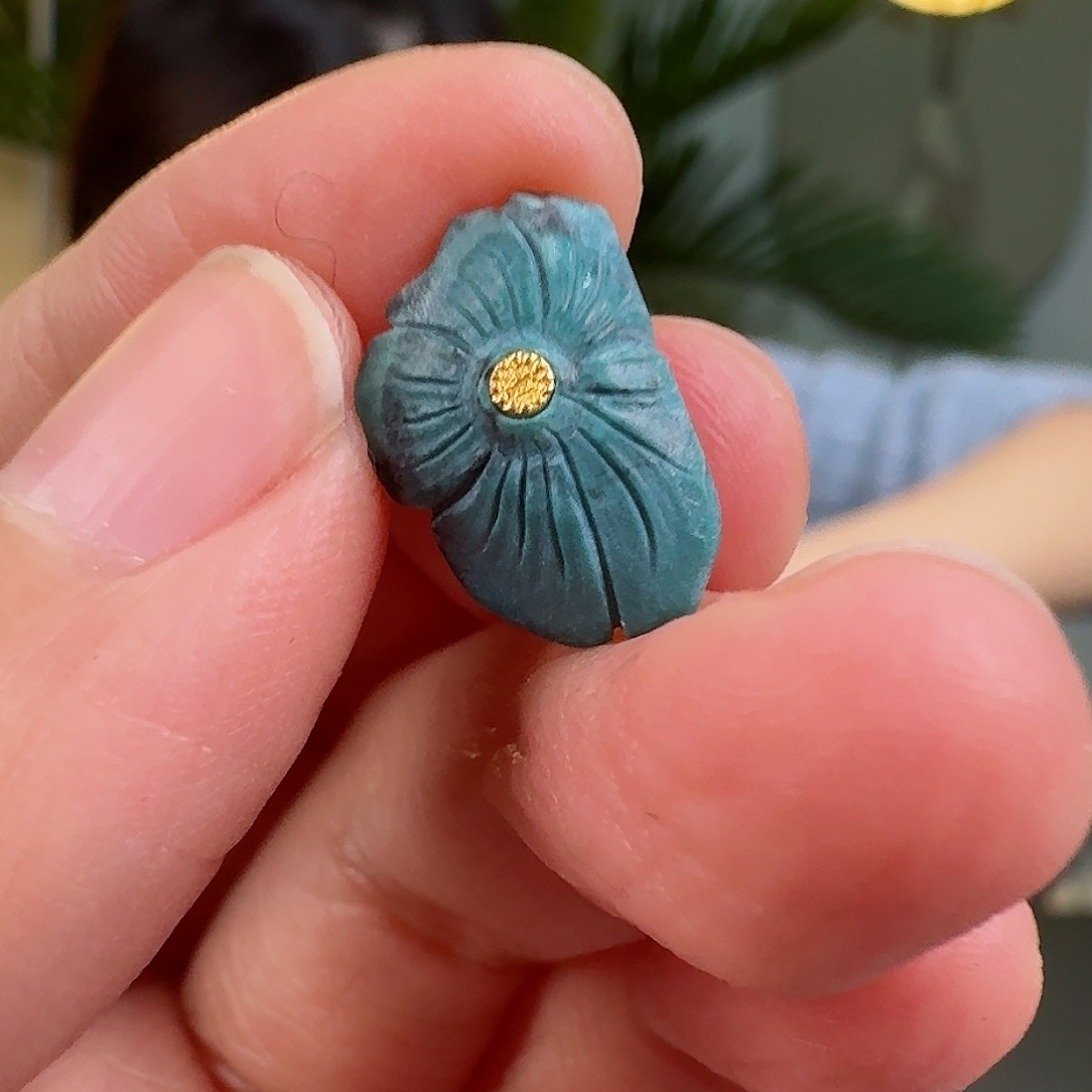 绿松石珠宝奇石未镶嵌