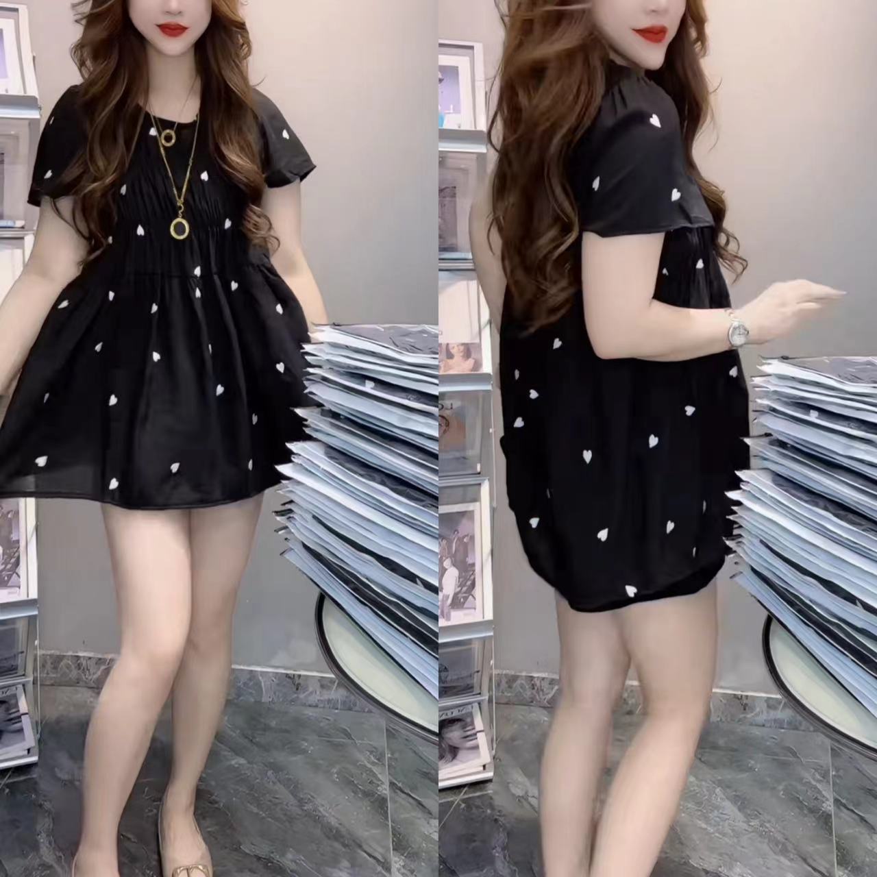 宽松显瘦气质时尚减龄小衫