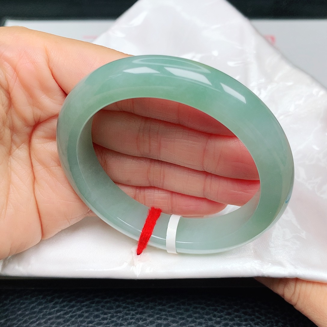 未镶嵌手镯翡翠湖水绿11