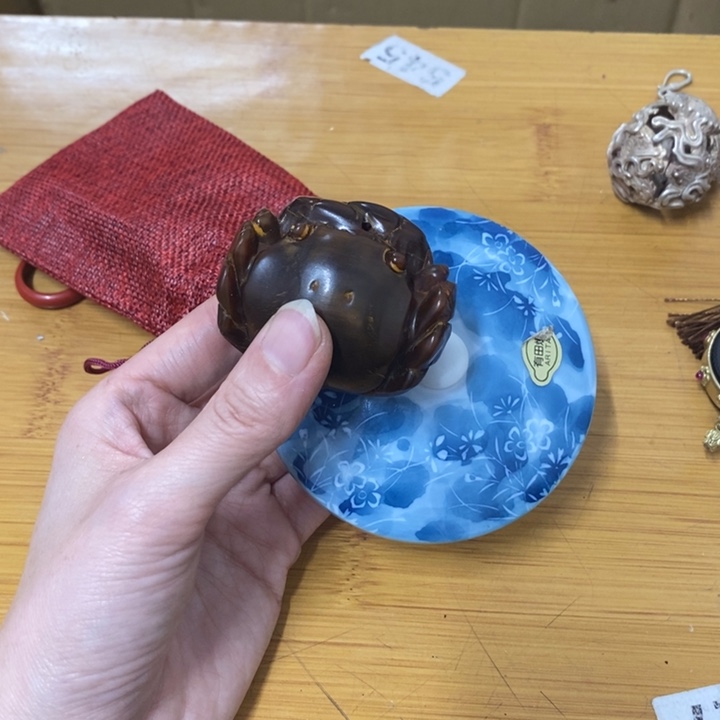 摆件中古工艺品一件