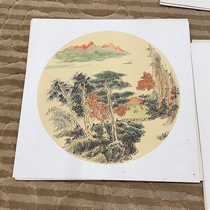 国画花鸟等多种鸟类的栖息环境50.50