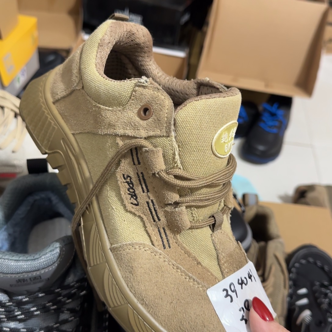 39码翻毛帆布防砸防刺绝缘防烫