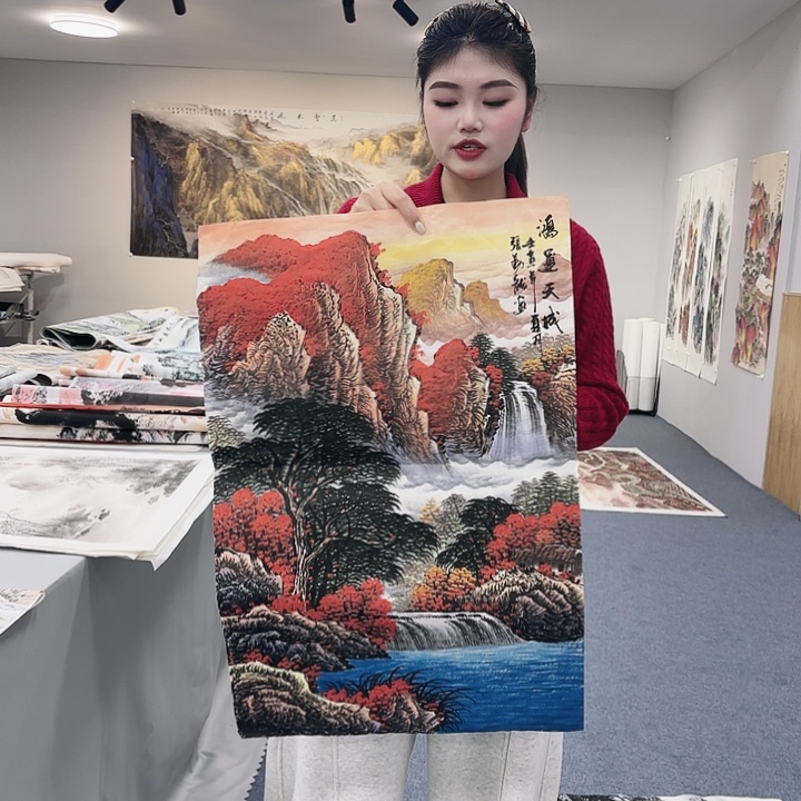 国画国画作品纯手绘