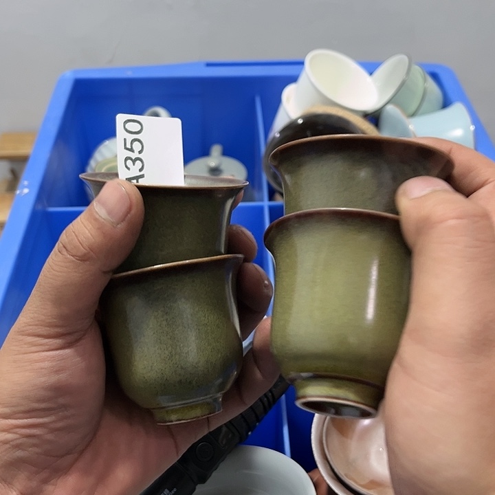 茶具默认微瑕瓷器、茶具、壶、摆件，介意勿拍 