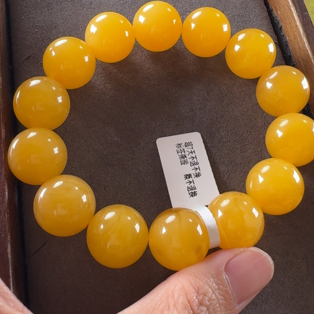 蜜蜡未镶嵌毛衣链