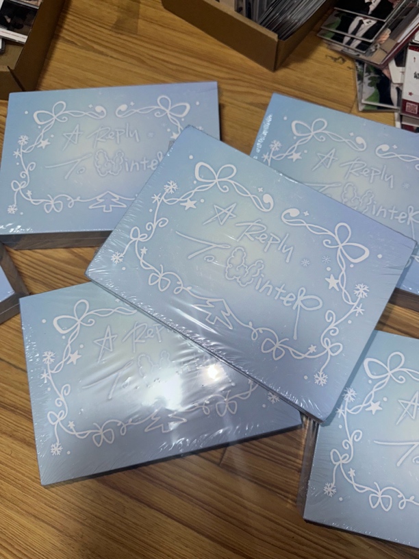 官周正品 奔跑3冬日来信全套未拆/直播间代拆