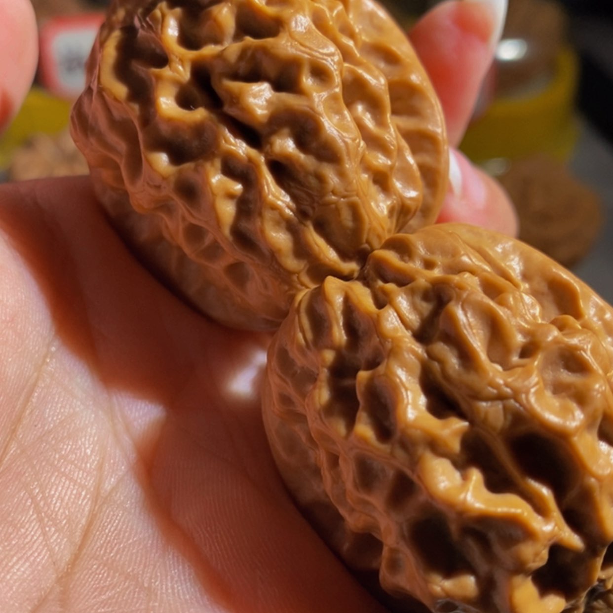 【闪购商品】吊坠文玩核桃?***开蛤蟆眼