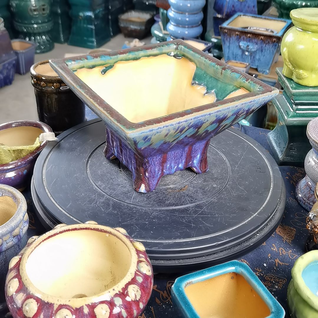 内口21深13石湾花盆默认微瑕