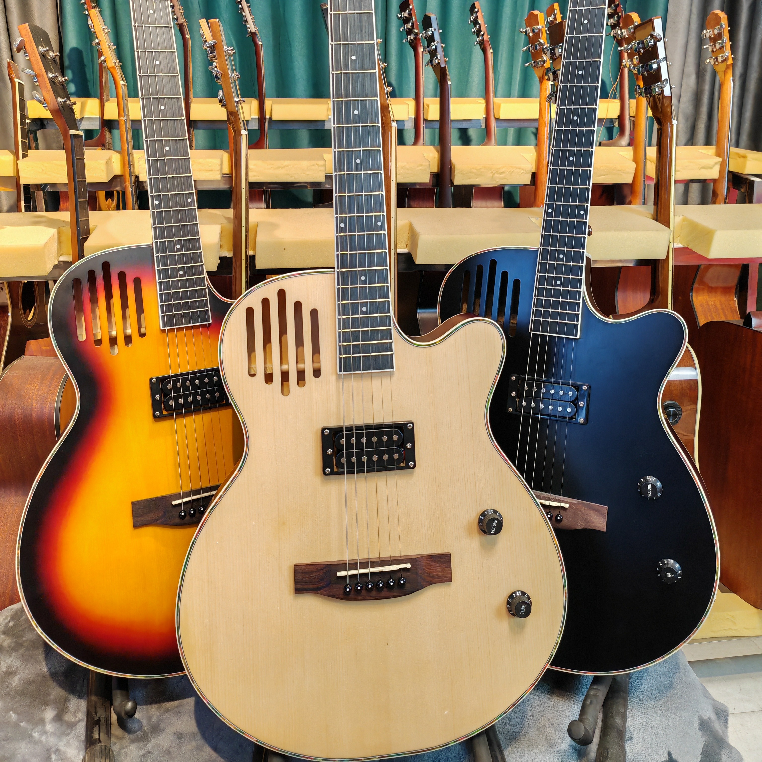 电木两用民谣吉他 电吉他 电箱吉他专业级成人吉他