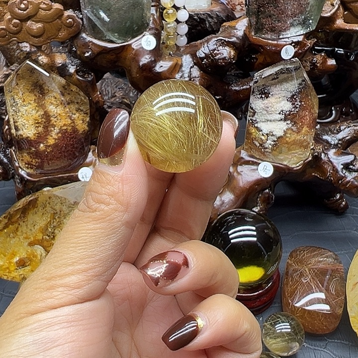 喜***未镶嵌水晶珠宝半成品