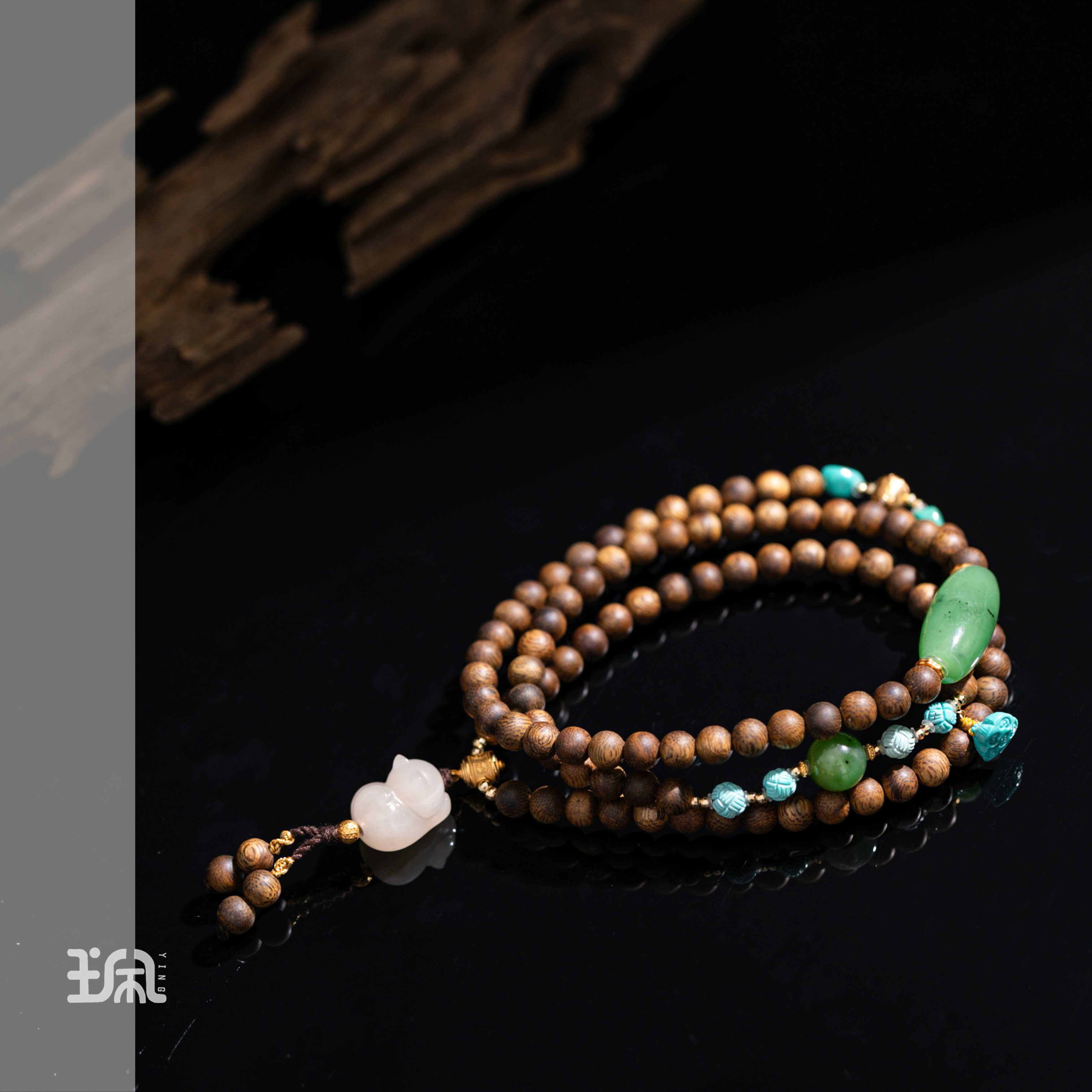 沉香胭翠韵|项链*18K镶嵌CCB25081212多样性发其一