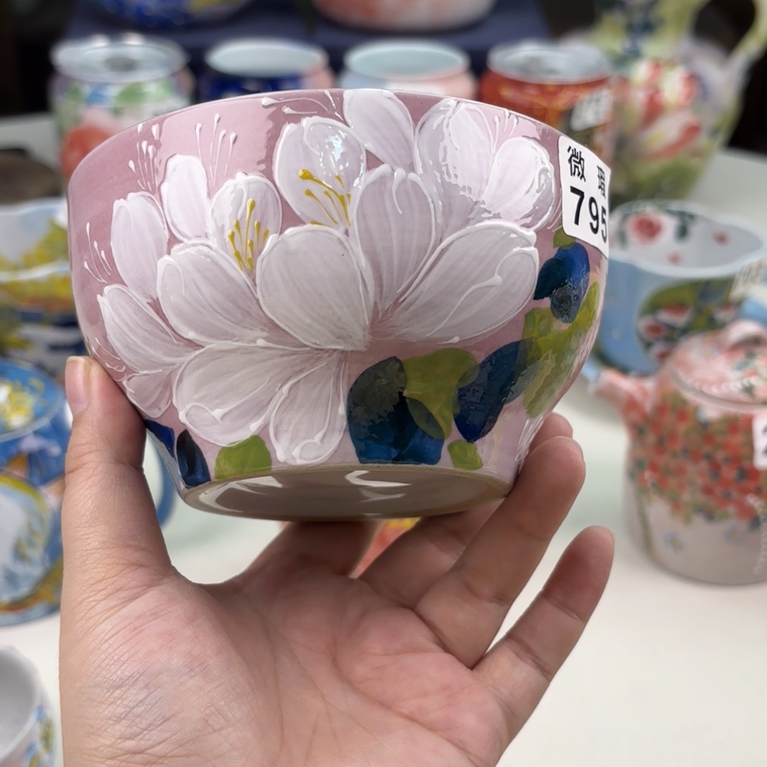 景德镇手绘高温釉下彩陶瓷茶具