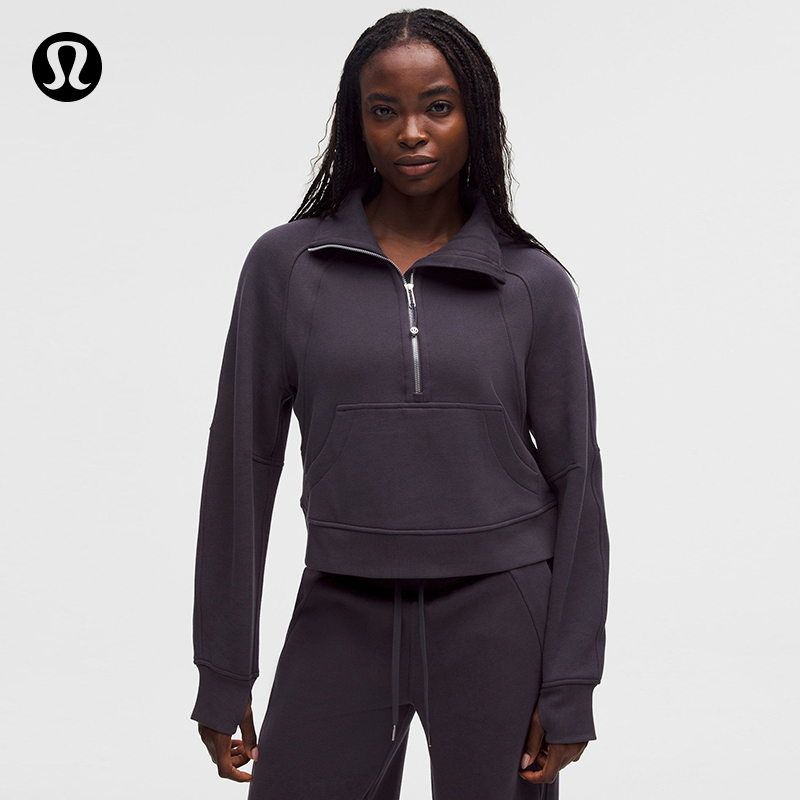 Scuba 女士超宽松款烟囱领卫衣*拉绒丨lululemon丨LW3IFSS