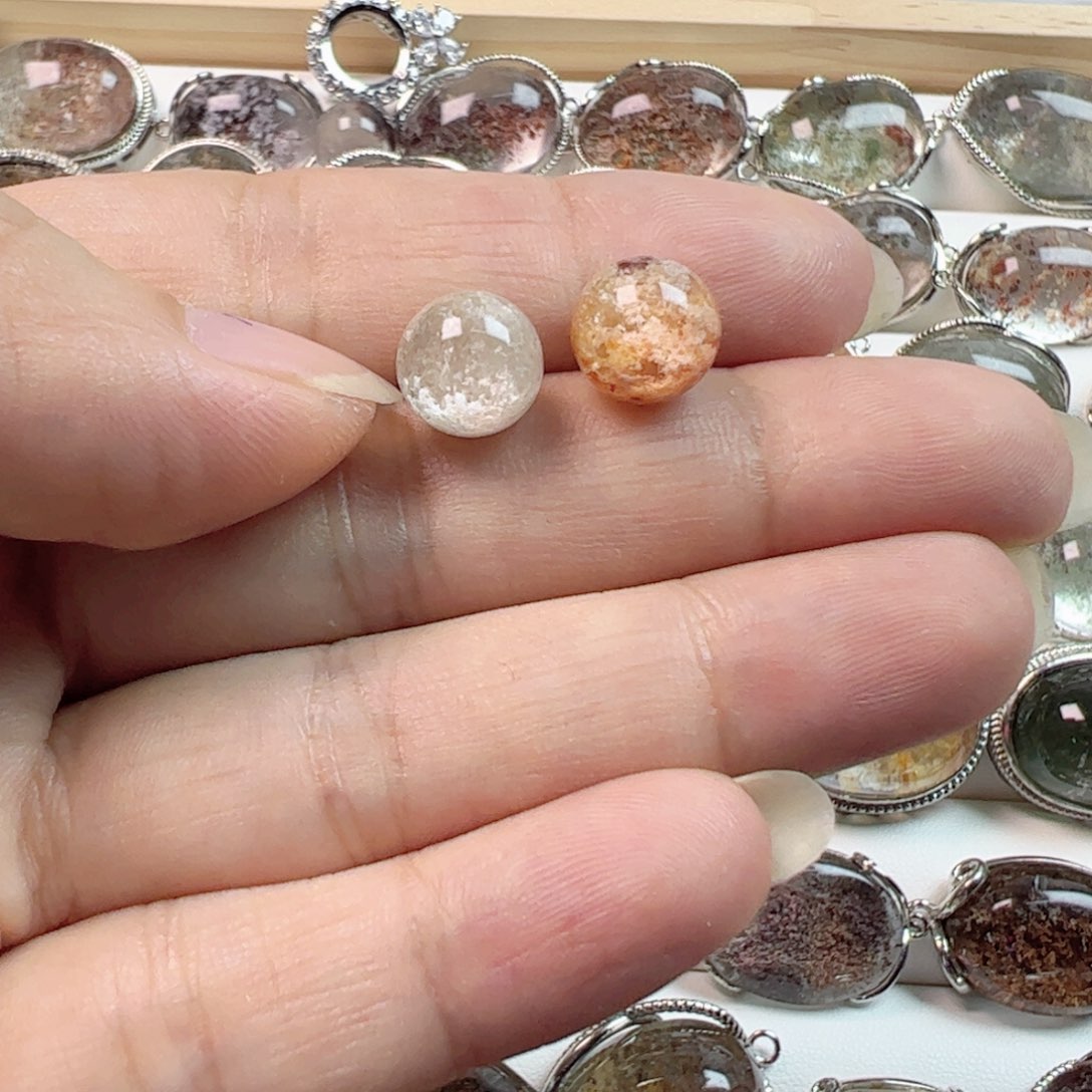 水晶手链银S925镶嵌?*又