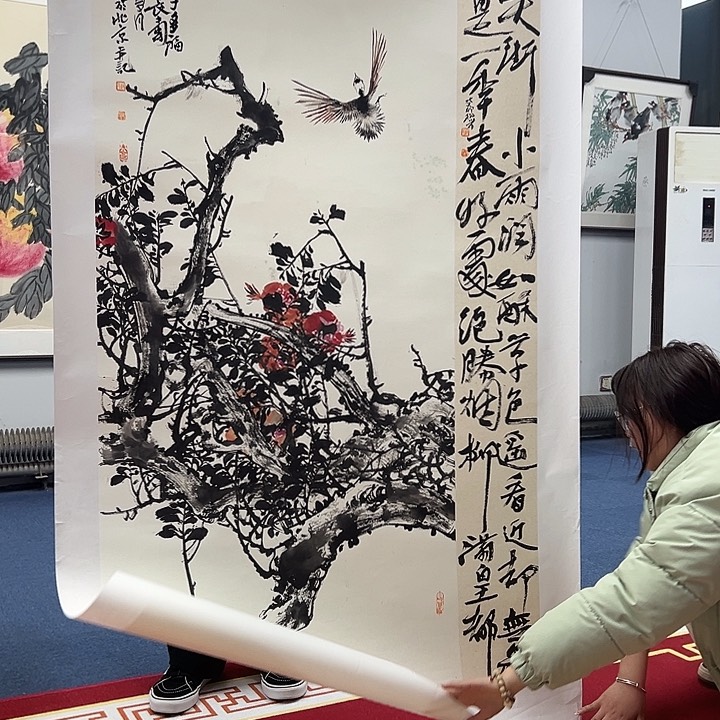 国画书画作品多次