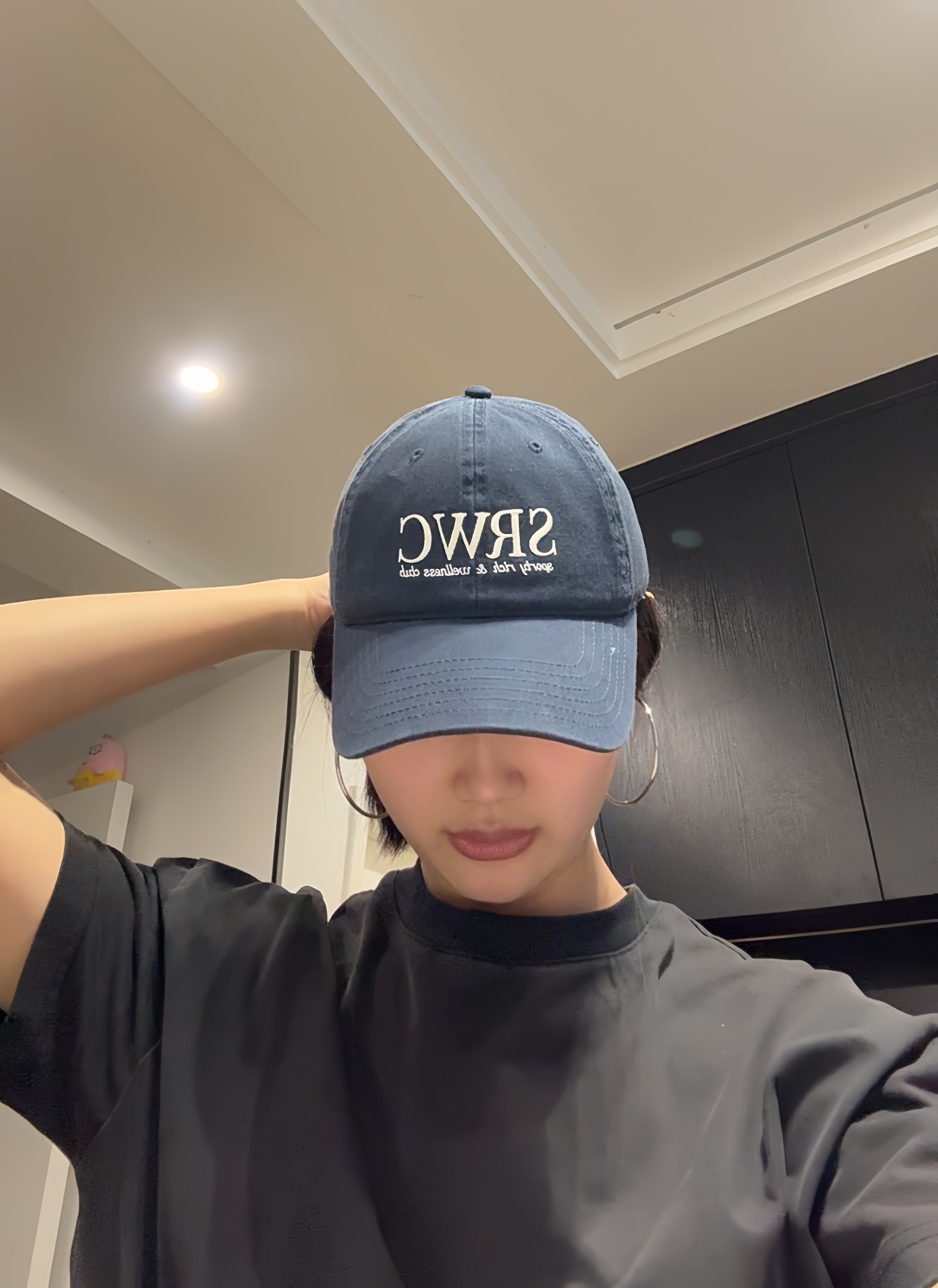 【SRWC】韩国小众设计款软顶鸭舌棒球帽