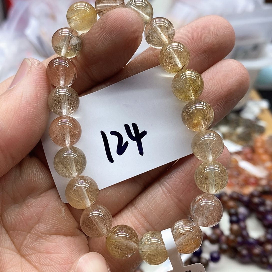 水晶手链未镶嵌天然