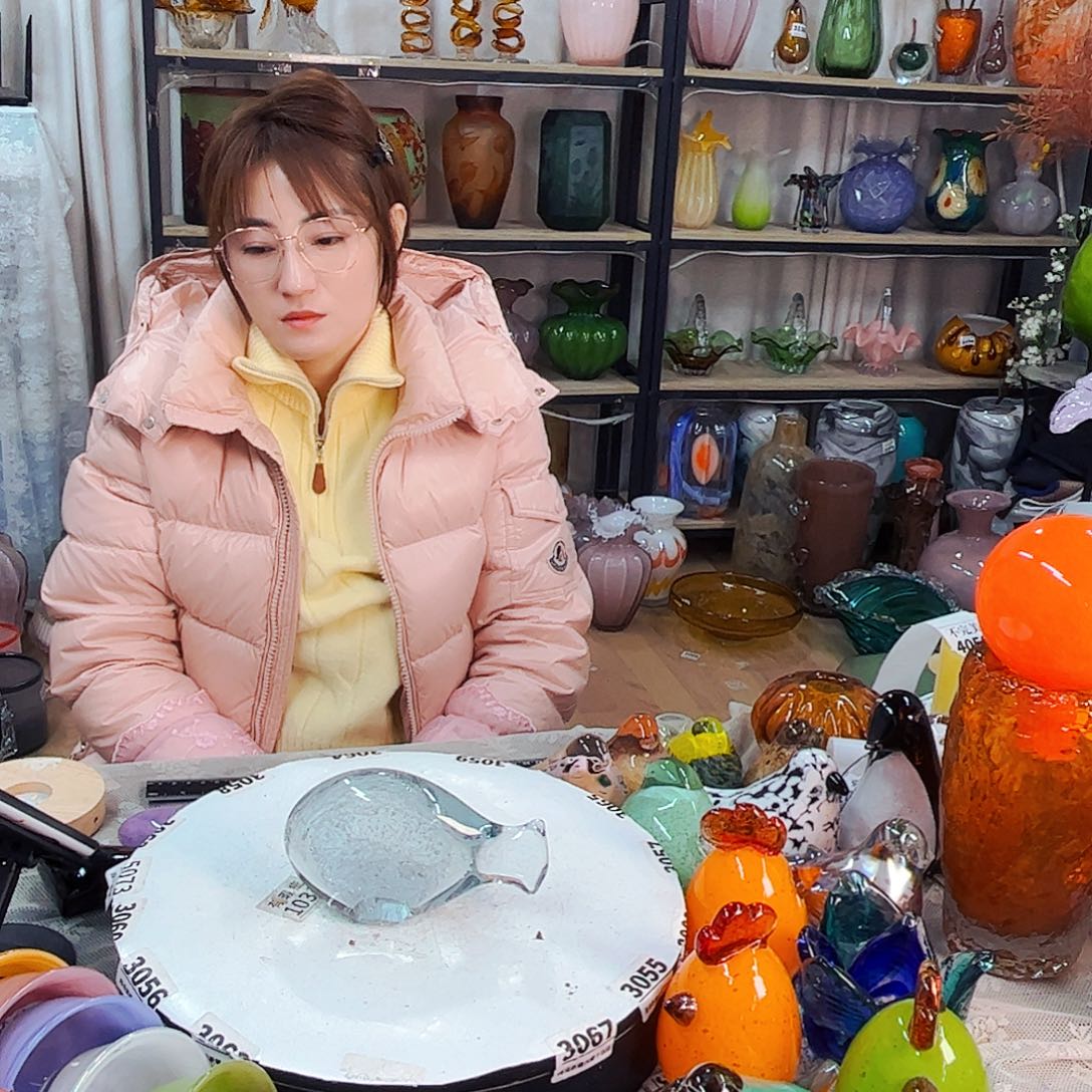 气泡鱼不完美家悦琉璃工艺品