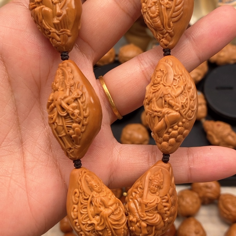 【闪购商品】橄榄核吊坠橄榄手工雕刻工艺