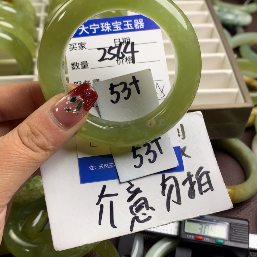 蛇纹石玉颈饰未镶嵌2564