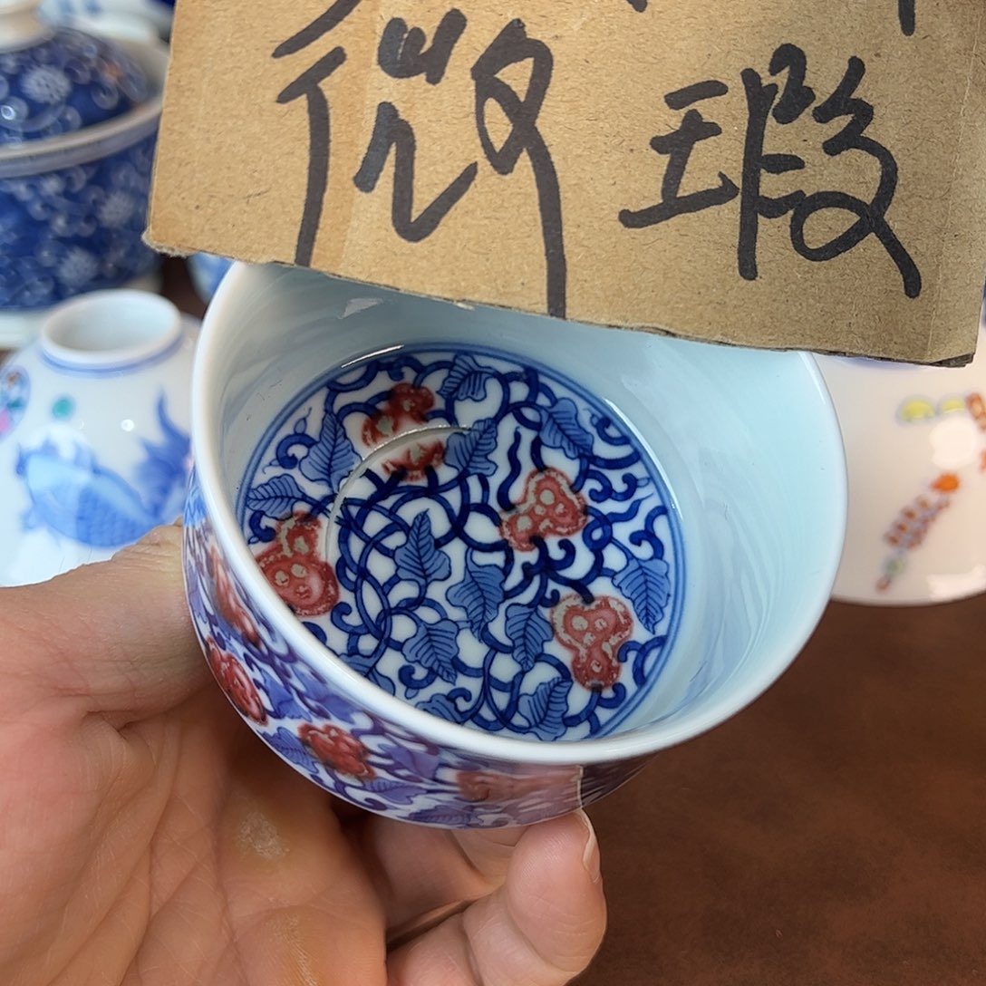 杯景德镇全手工手绘陶瓷