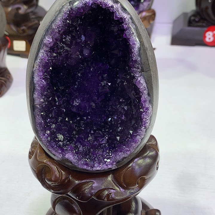 紫晶大型摆件（非配饰）未镶嵌C****w蛋