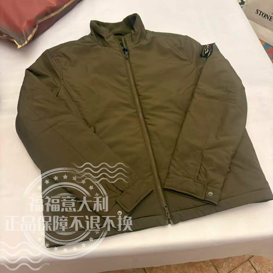 福福意大利 不退换 客转军绿色L码加绒kpw