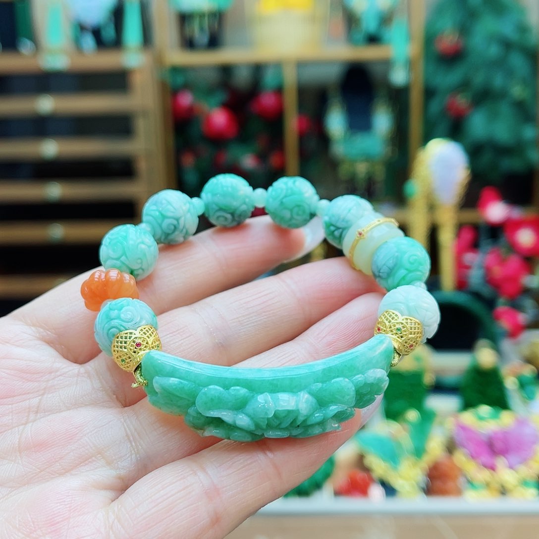 合金手串翡翠48小时鉴赏期