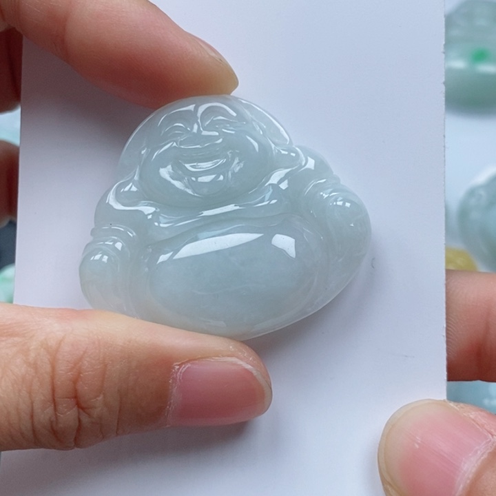 翡翠颈饰未镶嵌尺寸34/40/5.9