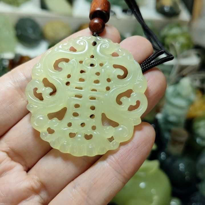 岫玉挂坠款式未镶嵌