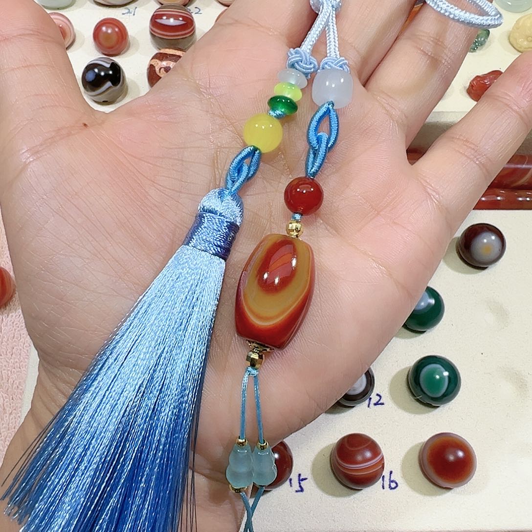 玛瑙/玉髓珠宝半成品未镶嵌