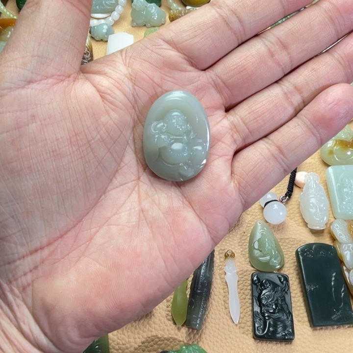 和田玉颈饰未镶嵌定制款