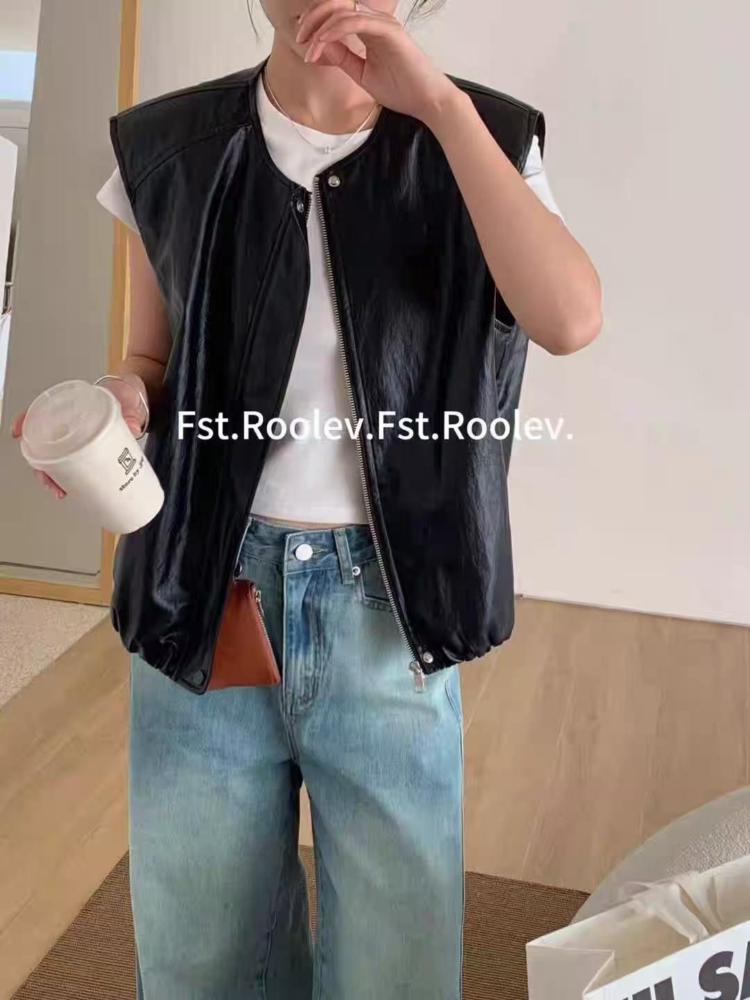 格调美美8487秋款上新韩代款百搭设计马甲