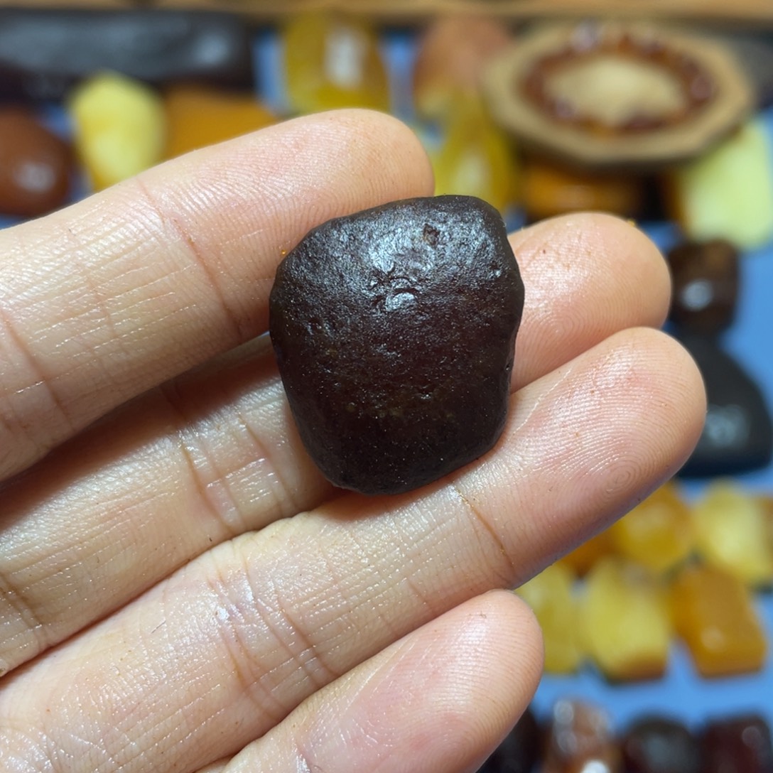 1***播定制蜜蜡未镶嵌全皮