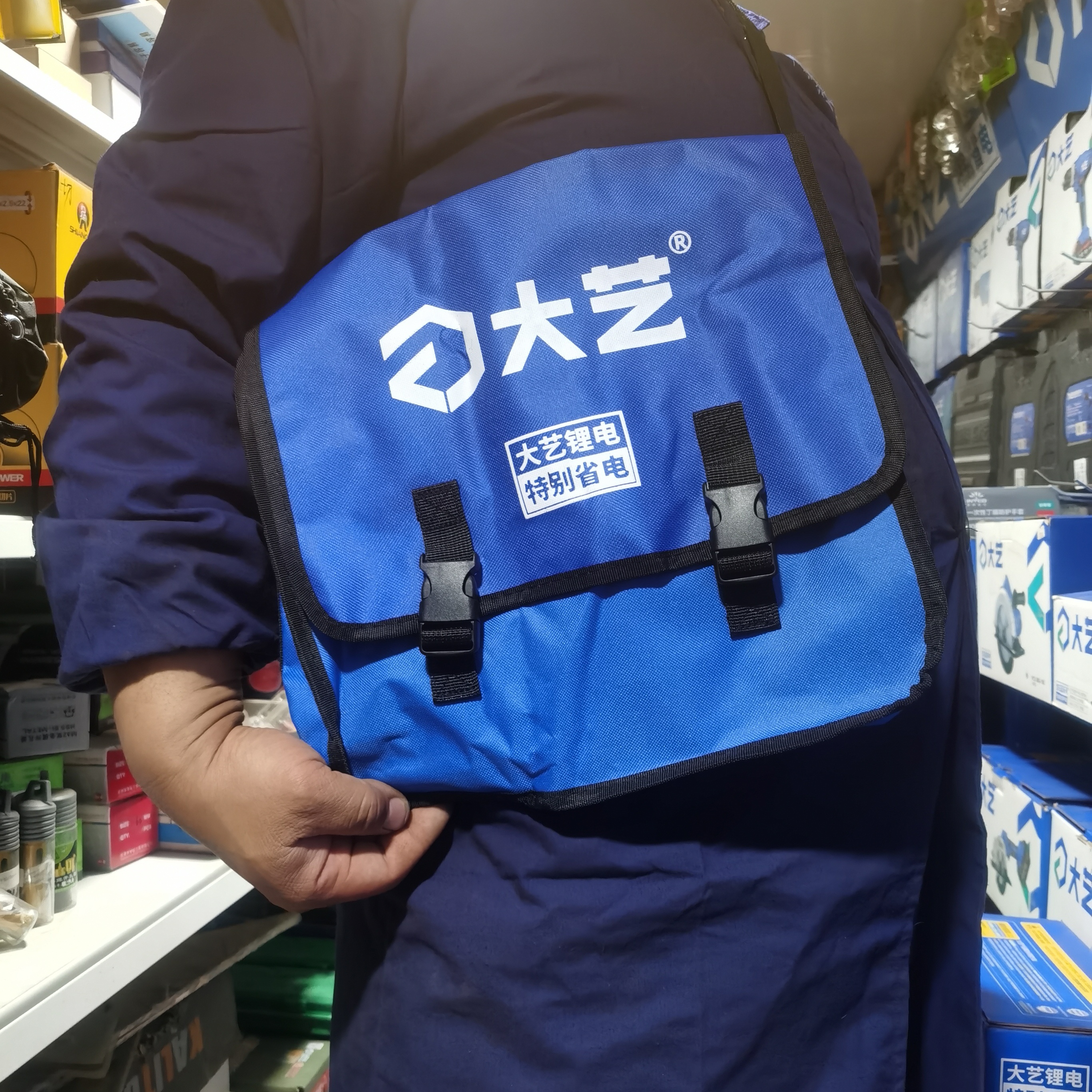 工具包电动扳手背包电圆锯手提包木工电工加厚肩带包